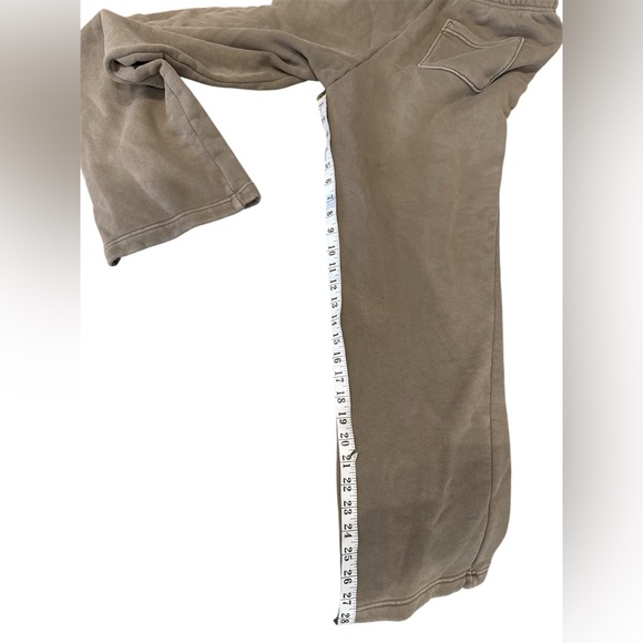 Elwood Core Straight Leg Sweatpant Small Vintage Brown Organic Cotton Loungewear - Picture 6 of 11